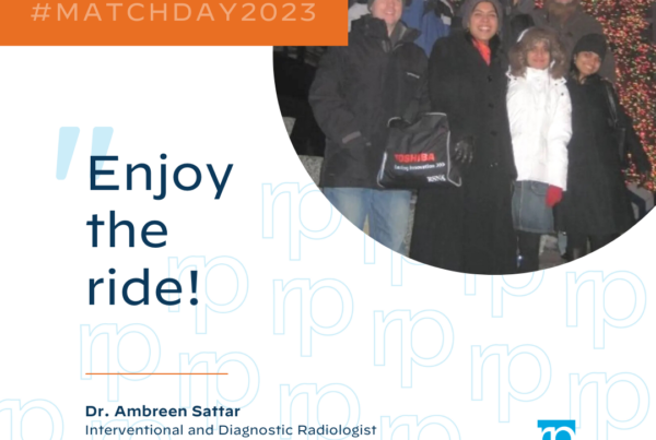 Dr. Ambreen Sattar Quote on Match Day