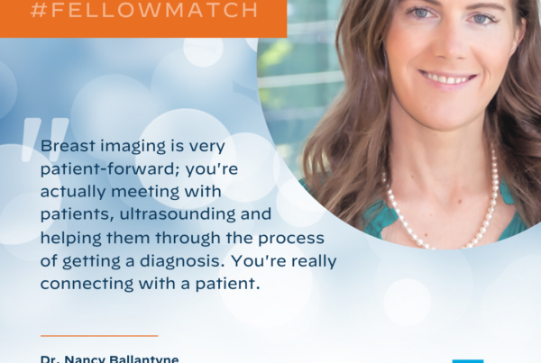 Radiology Fellowship Match Day - Dr. Ballantyne