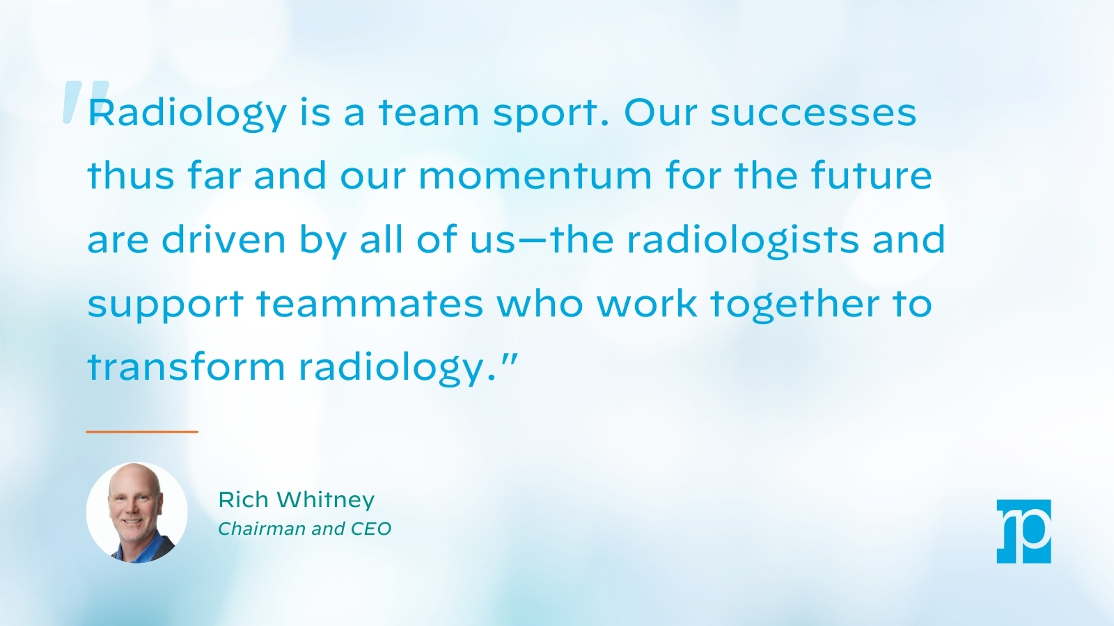 Spring Radiology Quotes Radiology Partners Marks Record Year of Achievements