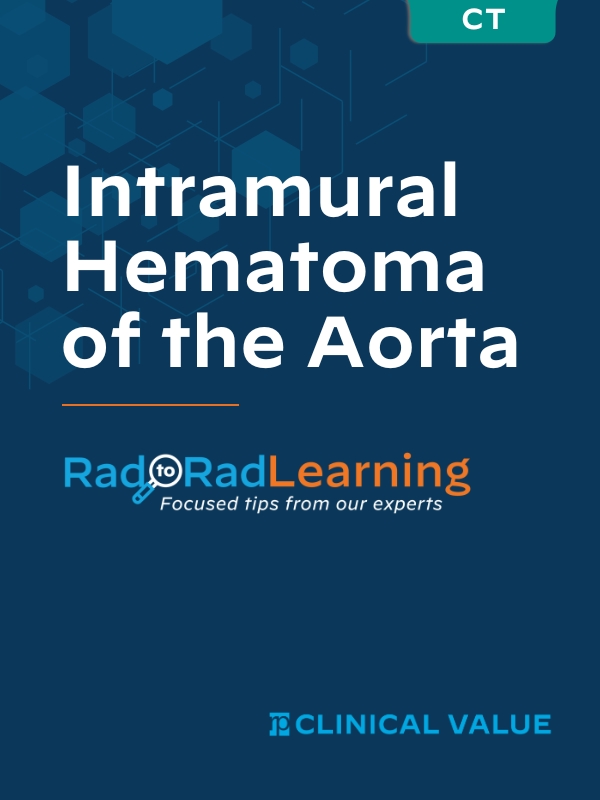 Internal Hematoma of the Aorta