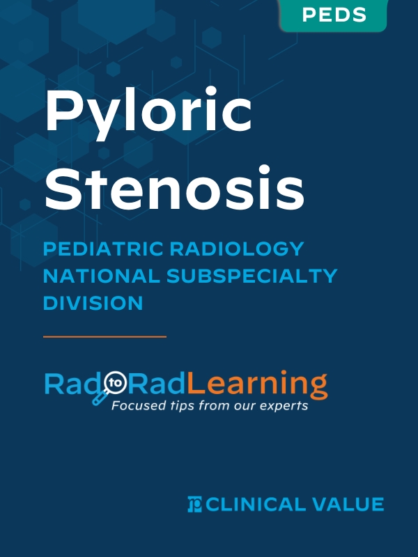 Pyloric Stenosis